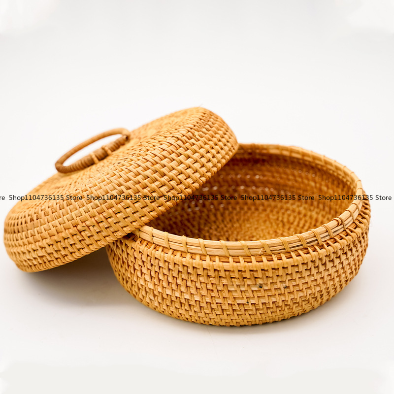 Round Autumn Rattan Weaving, C - Coffee Tea Room recension och pris