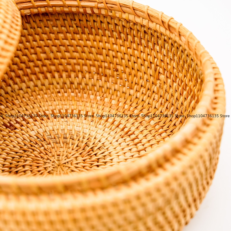 Round Autumn Rattan Weaving, C - Coffee Tea Room recension och pris