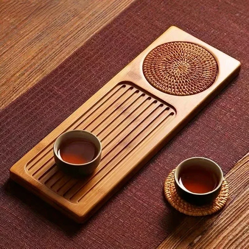 Dry Brew Bamboo Tea Tray with  - Bamboo Tea Tray recension och pris