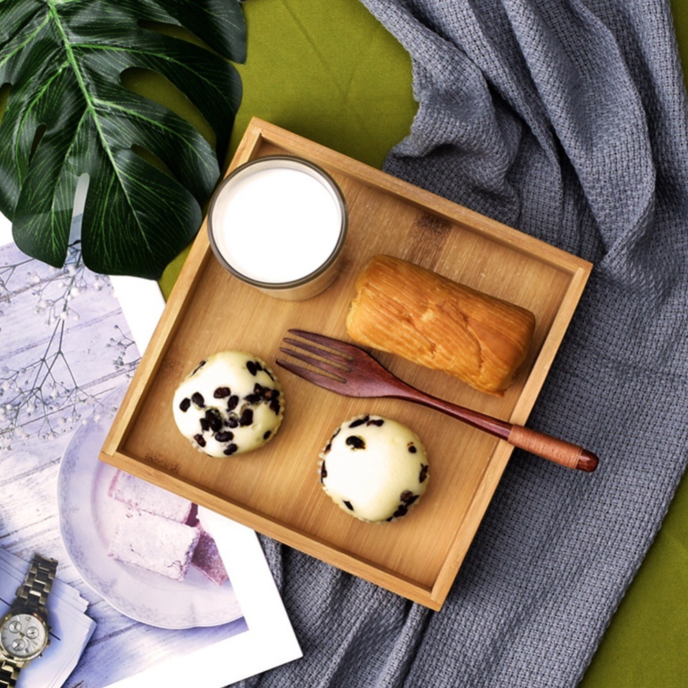 Rectangular Shape Japanese Sty - Bamboo Tea Tray recension och pris