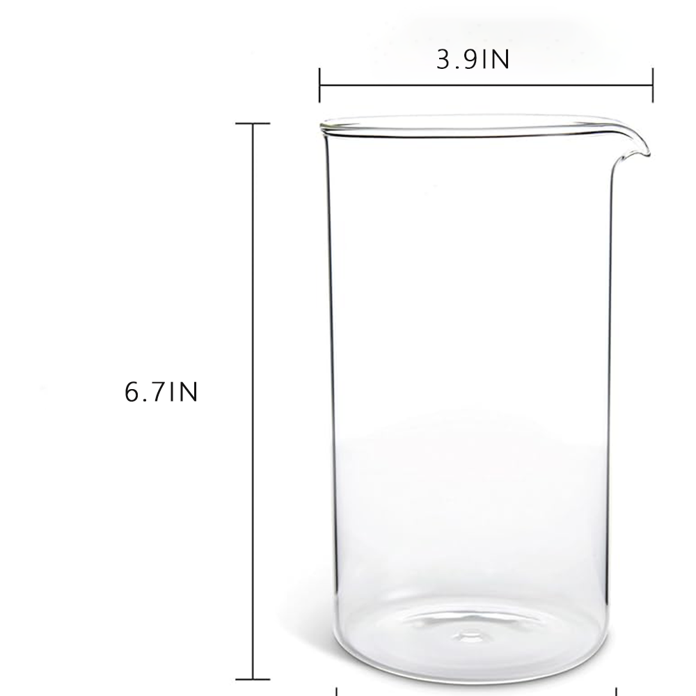 Borosilicate 3.3 Glass Univers - French Press Glass recension och pris