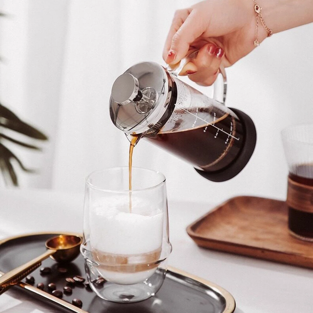 550ml Coffee French Press Pot  - French Press Glass recension och pris