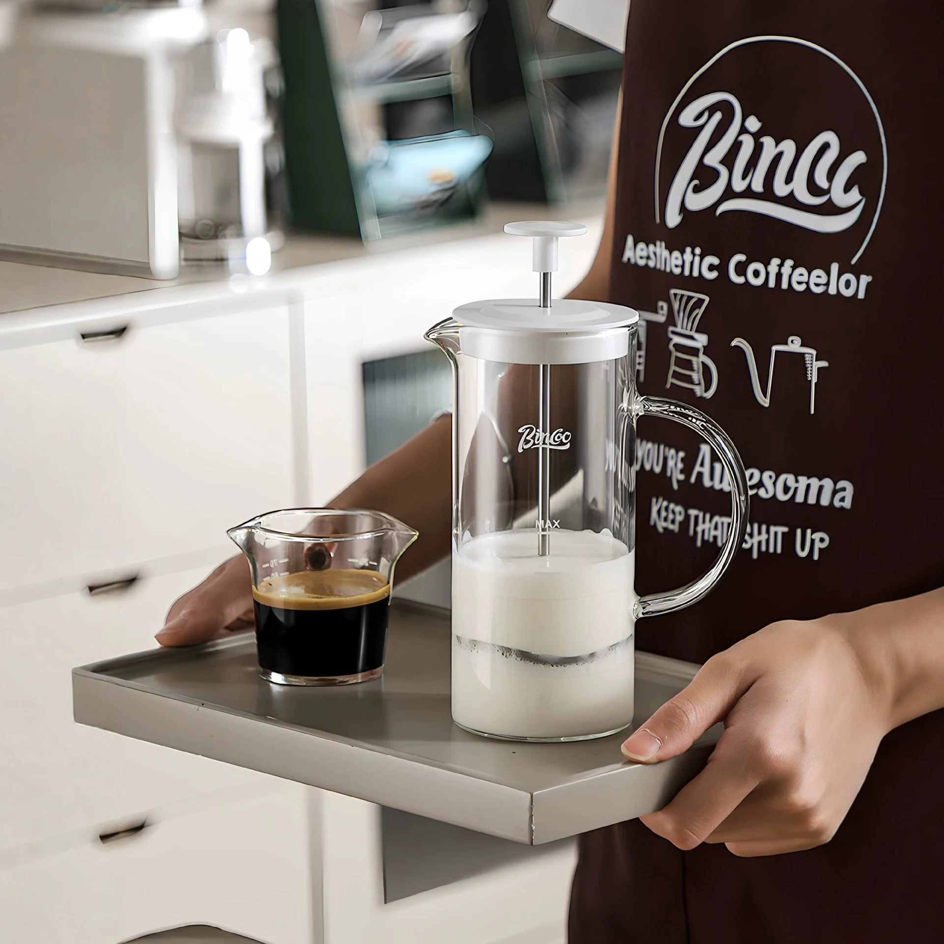 550ml Coffee French Press Pot  - French Press Glass recension och pris