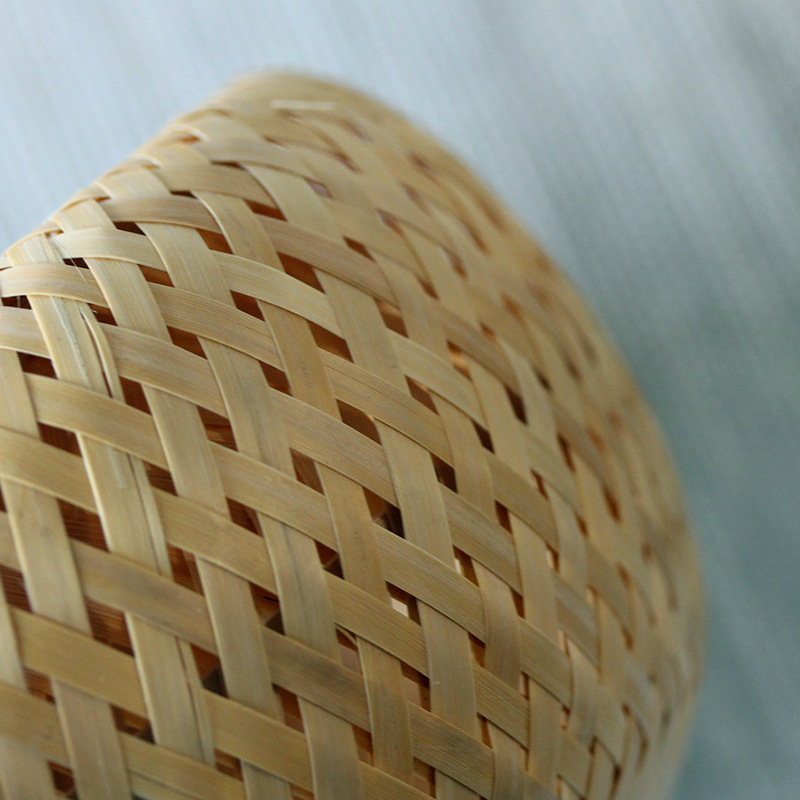 Bamboo woven small basket doub - Bamboo Tea Tray recension och pris