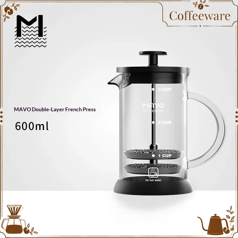 MAVO French Press Coffee Maker - French Press Glass recension och pris