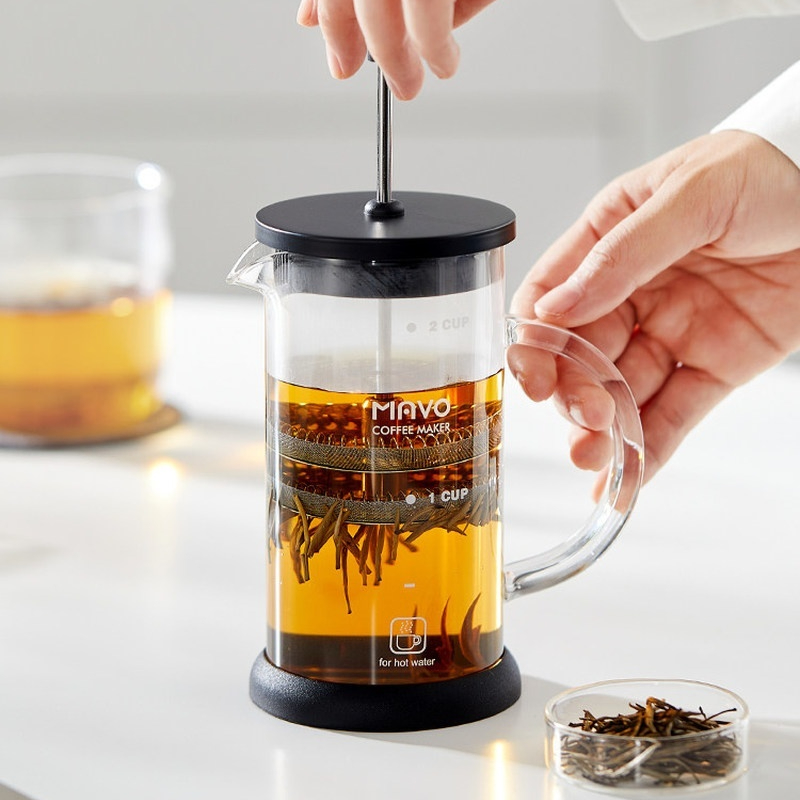 MAVO French Press Coffee Maker - French Press Glass recension och pris