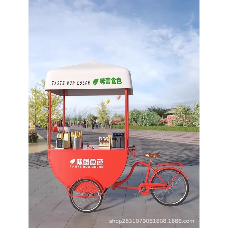 Outdoor Mobile Food Cart Snack - Coffee Tea & Espresso Appliances recension och pris
