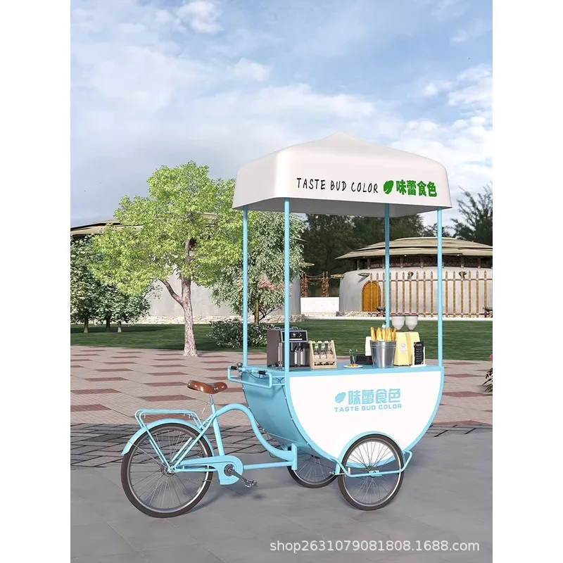 Outdoor Mobile Food Cart Snack - Coffee Tea & Espresso Appliances recension och pris