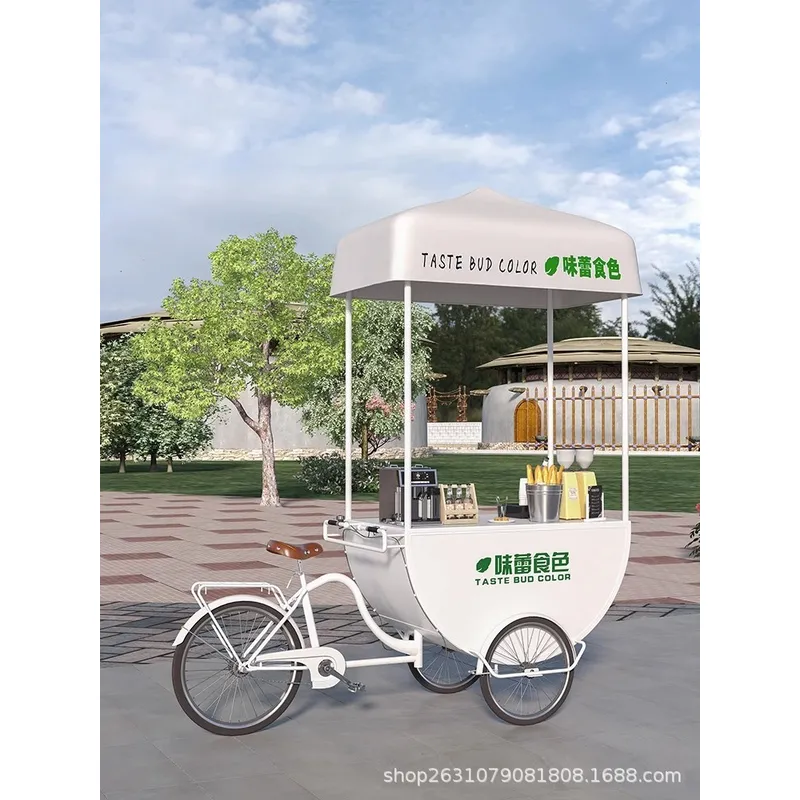 Outdoor Mobile Food Cart Snack - Coffee Tea & Espresso Appliances recension och pris