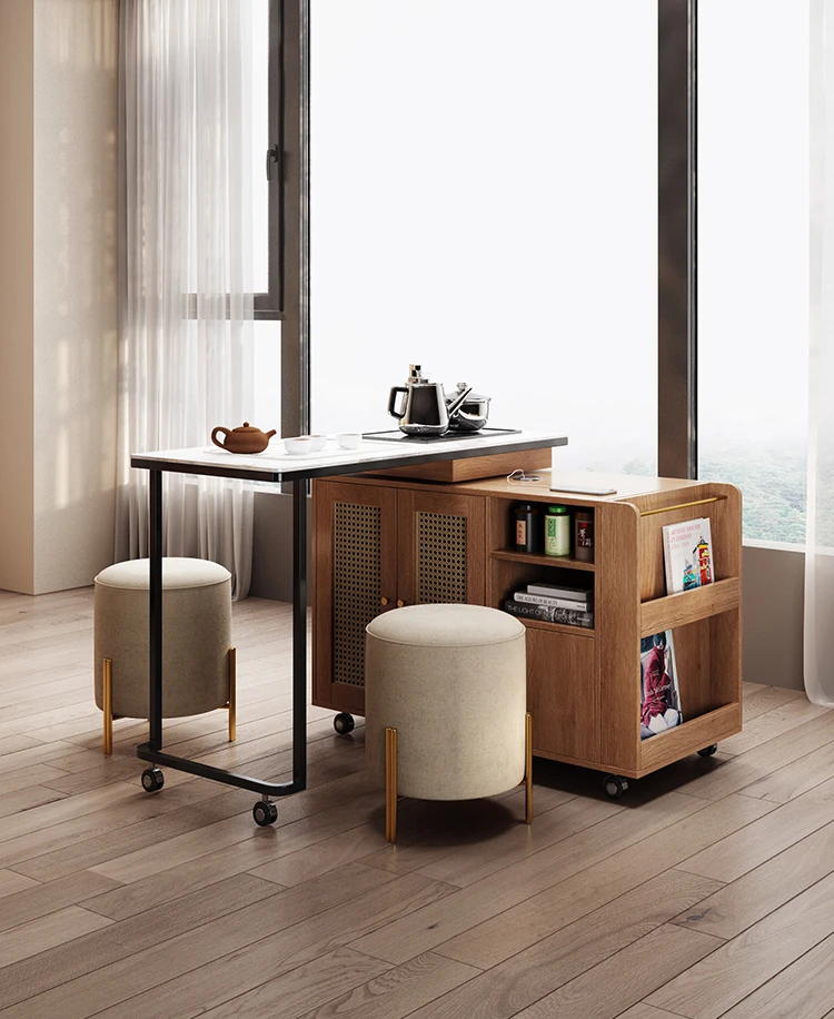 Small unit solid wood tea tabl - Coffee Tea Unit recension och pris