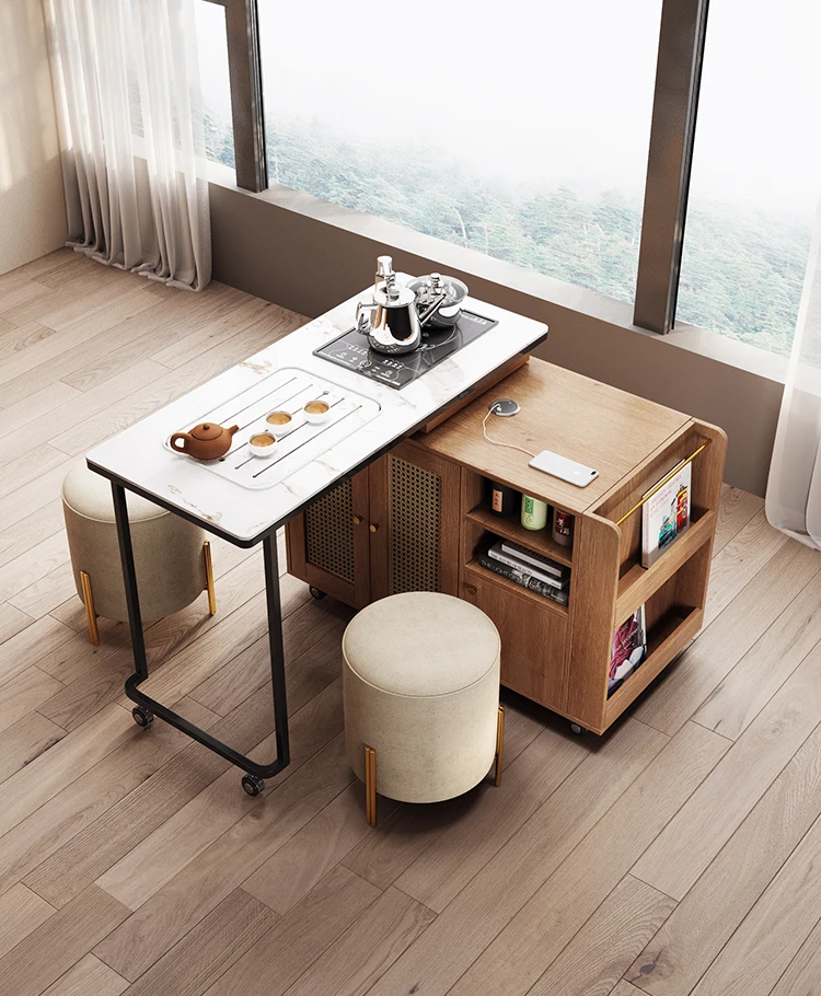 Small unit solid wood tea tabl - Coffee Tea Unit recension och pris