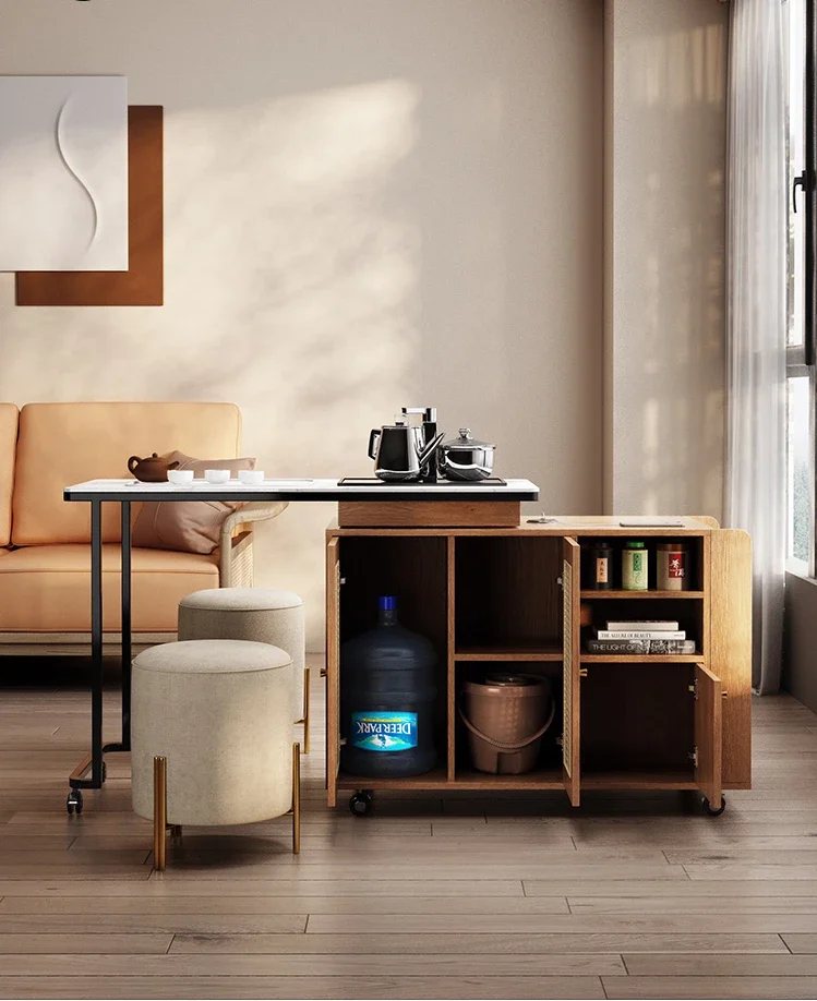 Small unit solid wood tea tabl - Coffee Tea Unit recension och pris