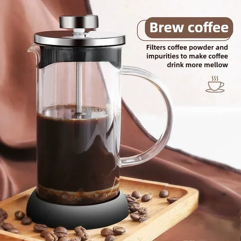 350-1000ml Stainless Steel Gla - French Press Glass recension och pris