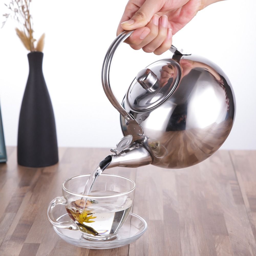 Portable Stainless Steel Water - Tea Coffee Pot Set recension och pris