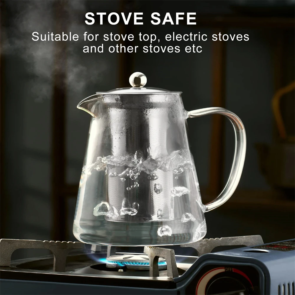 450/1300ML Filterable Heat-res - French Press Glass recension och pris