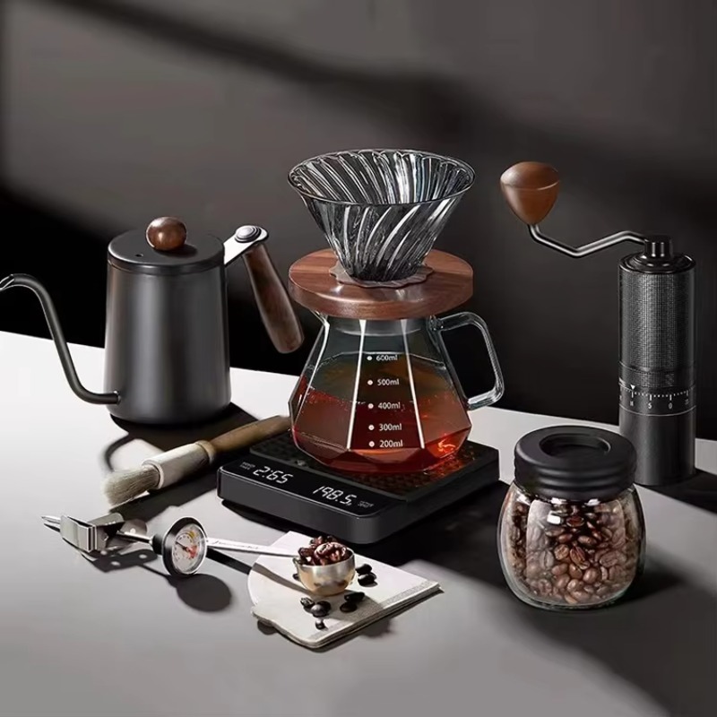 10pcs Travel Coffee Set Manual - Coffee Tea Gift Set recension och pris