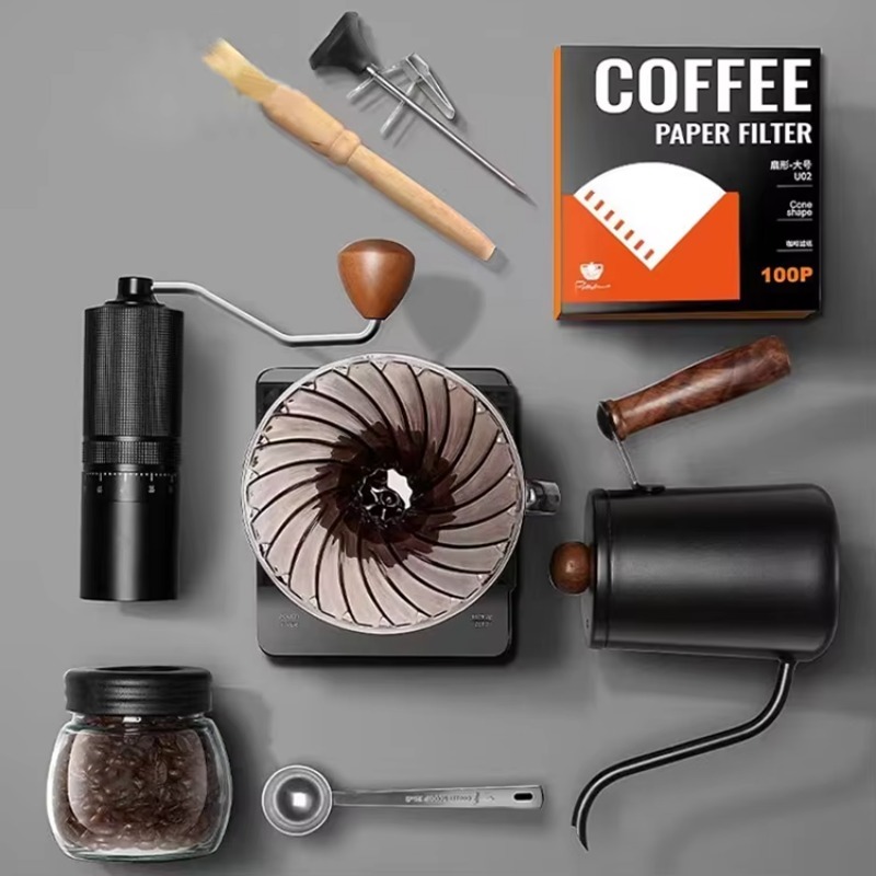10pcs Travel Coffee Set Manual - Coffee Tea Gift Set recension och pris