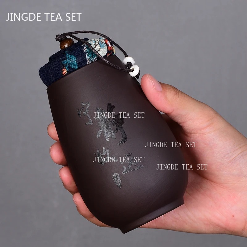 Chinese Purple Sand Small Tea  - Coffee Tea Jar Set recension och pris