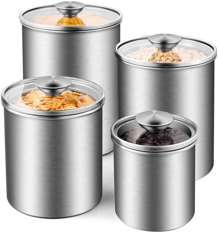 Food Storage Containers Tea Co - Canister Coffee Sugar Tea recension och pris