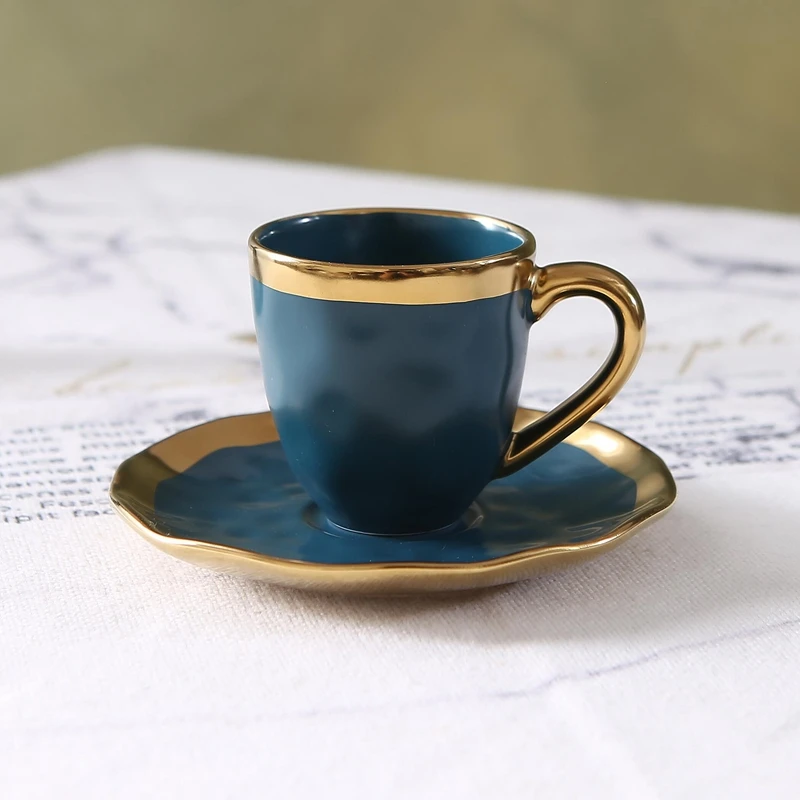 Italian colored glazed ceramic - Tea Coffee Pot Set recension och pris