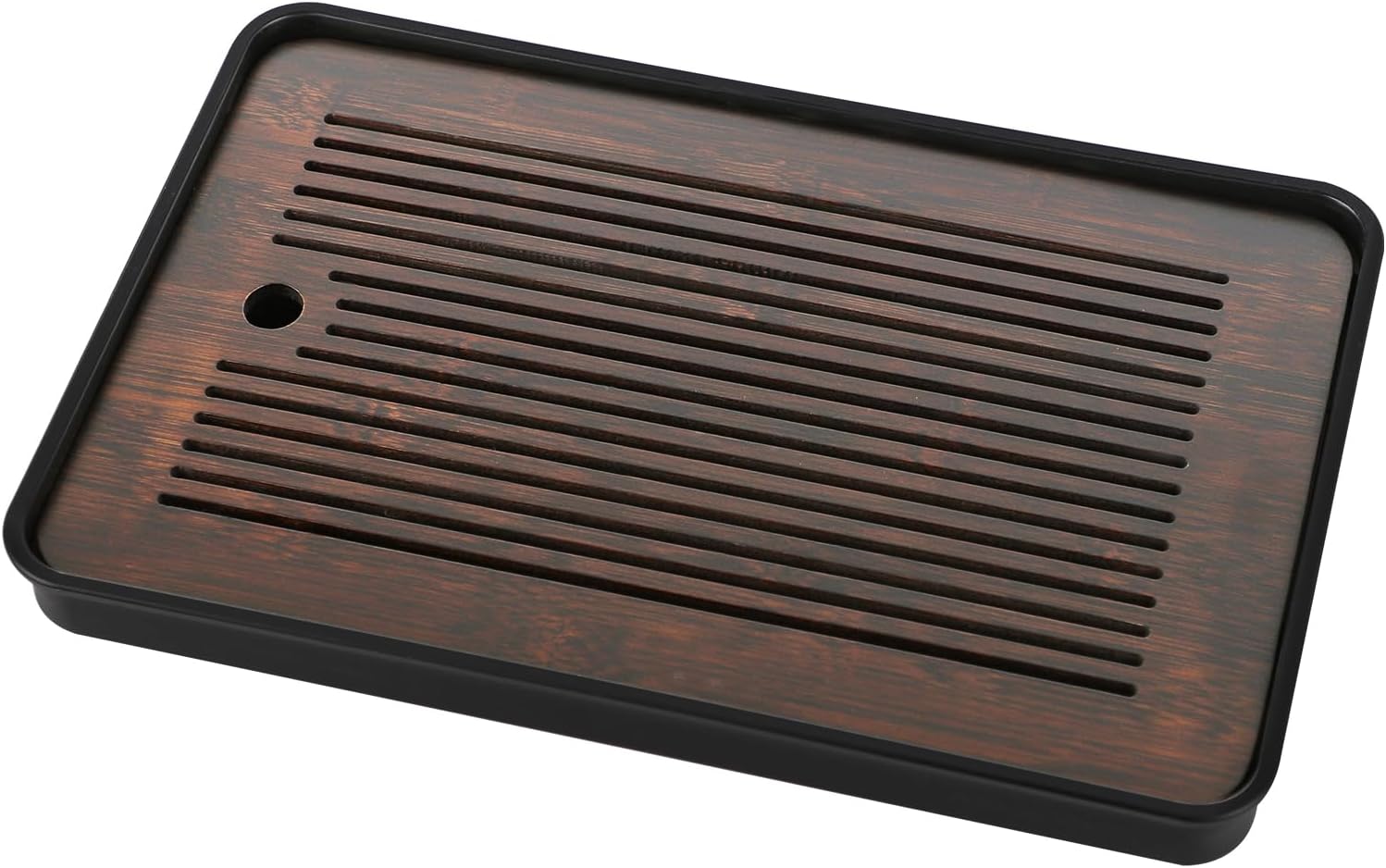 Natural Bamboo Tea Tray with H - Bamboo Tea Tray recension och pris