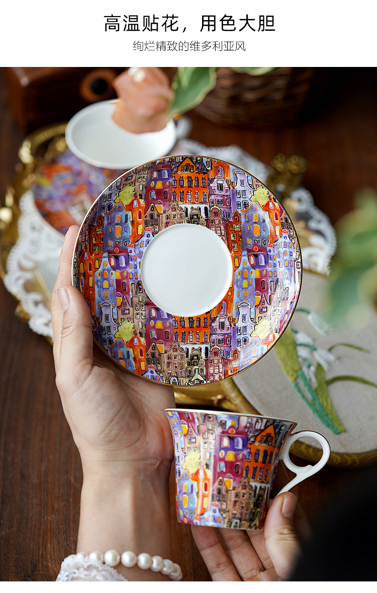 Exquisite high-end English aft - Tea Coffee Pot Set recension och pris