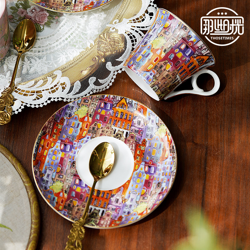 Exquisite high-end English aft - Tea Coffee Pot Set recension och pris