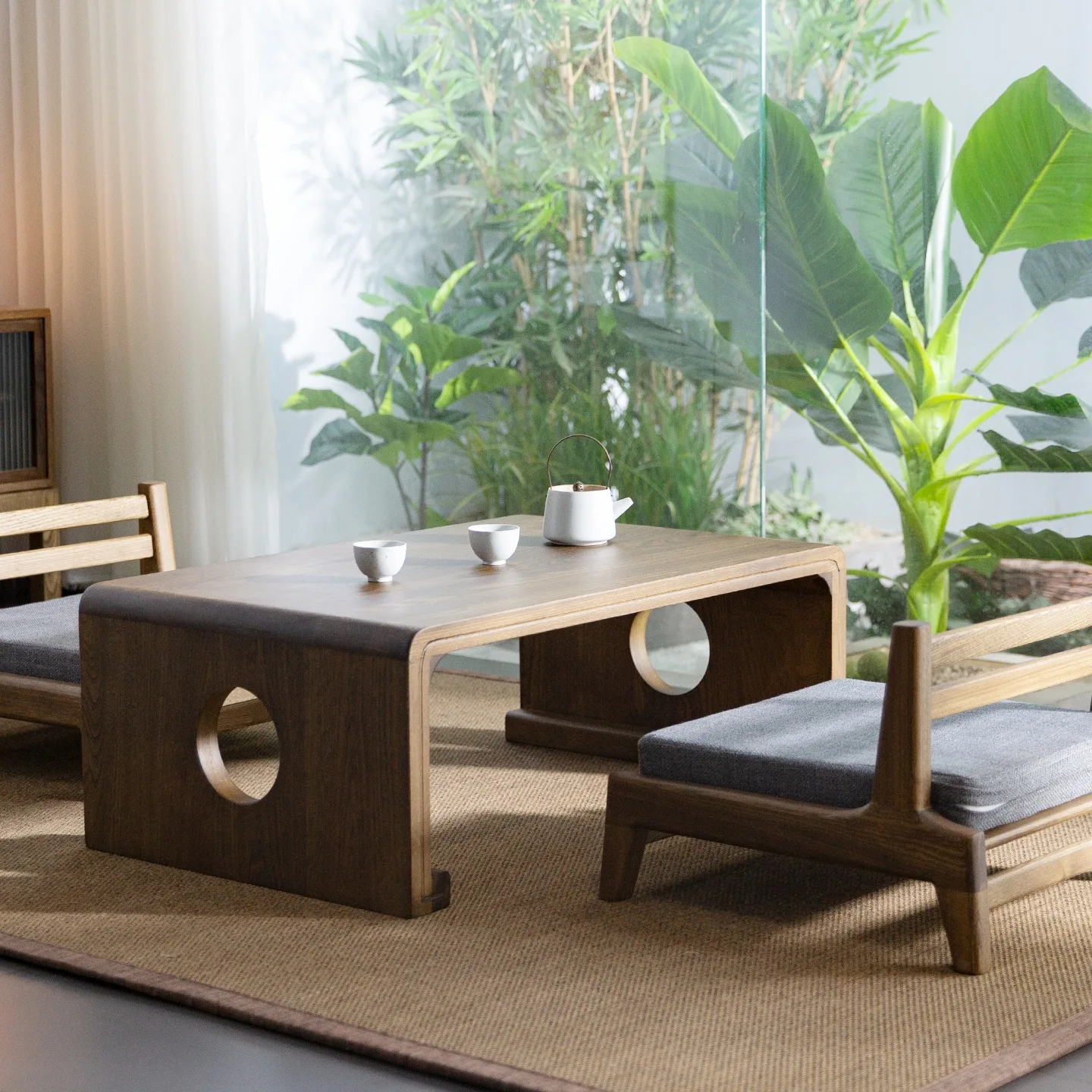 AOLIVIYA Foldable Solid Wood T - Coffee Tea Unit recension och pris