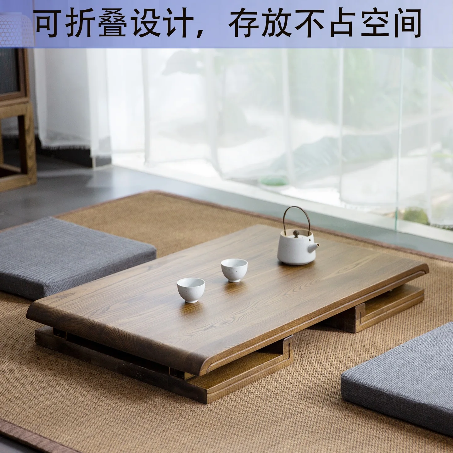 AOLIVIYA Foldable Solid Wood T - Coffee Tea Unit recension och pris