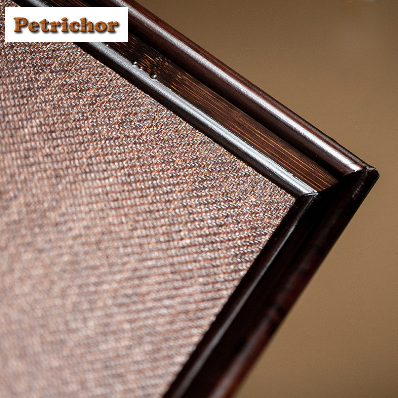 Japanese Rattan Bamboo Woven T - Bamboo Tea Tray recension och pris