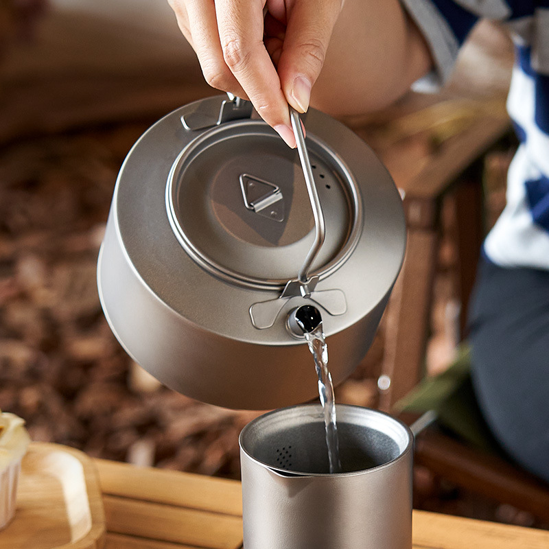 Camping Water Cooking Kettle T - Tea Coffee Pot Set recension och pris