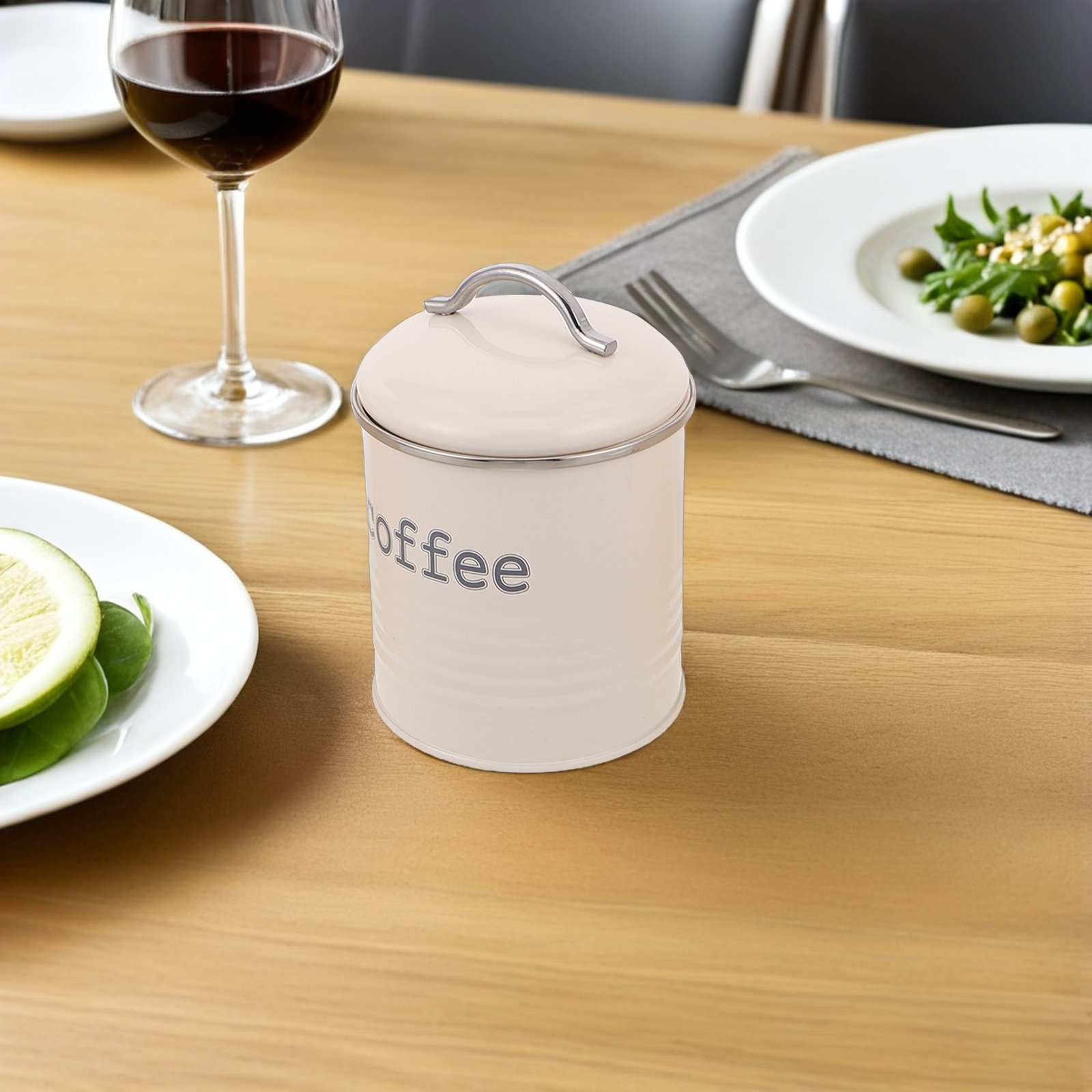 3Pcs Sealed Coffee Bean Contai - Coffee Tea Jar Set recension och pris