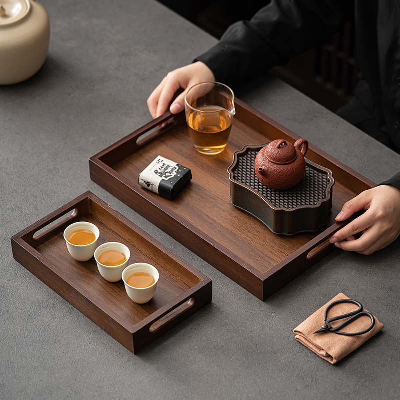 Large Size Rectangular Bamboo  - Bamboo Tea Tray recension och pris