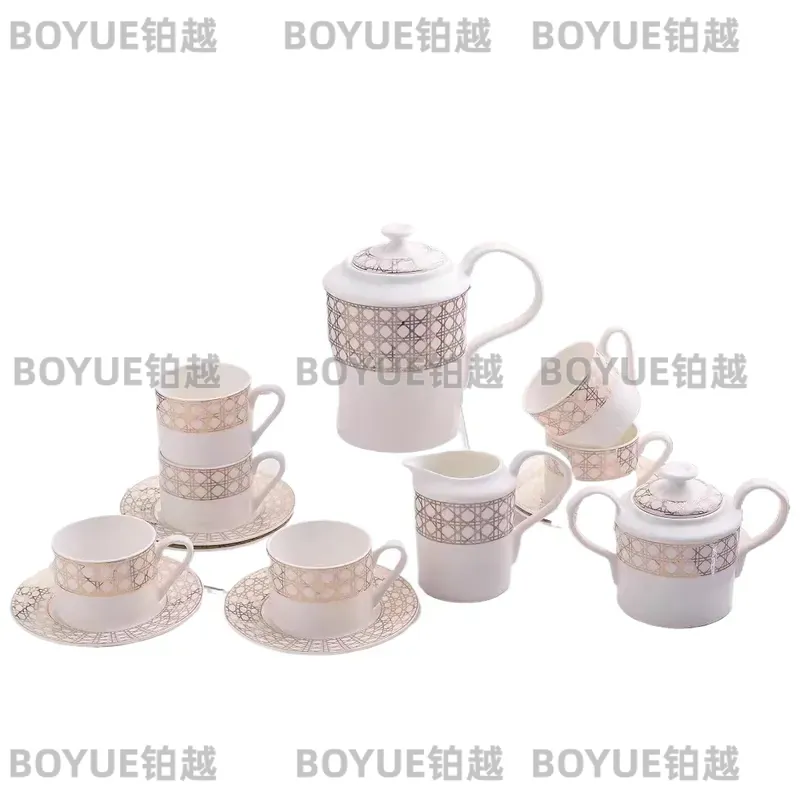 Luxury Bone China Coffee Cup S - Coffee Tea Gift Set recension och pris