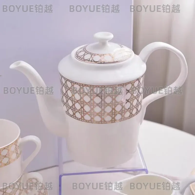 Luxury Bone China Coffee Cup S - Coffee Tea Gift Set recension och pris