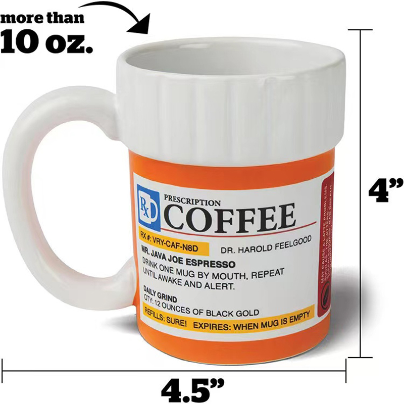 Creative Ceramic Coffee cup Me - Coffee Tea Jar Set recension och pris